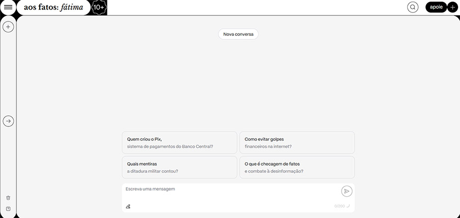 Aos Fatos: plataforma de checagem lança chatbot com IA generativa no site 1 Aos Fatos