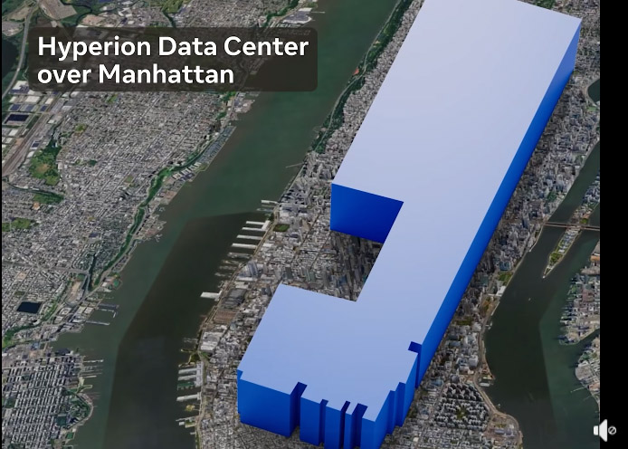 Mark Zuckerberg anuncia primeiro super data center para IA em 2026