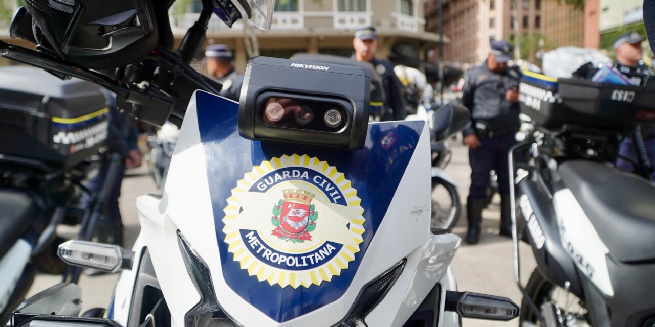 Prefeitura de São Paulo coloca câmera móvel em motos integradas com Smart Sampa