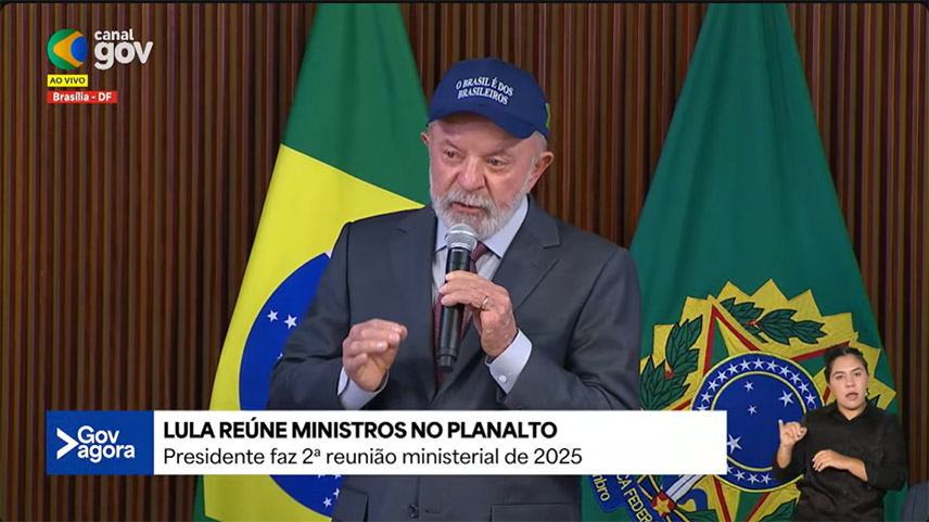 Trump age como “imperador do planeta Terra”, diz Lula sobre nova ameaça dos EUA