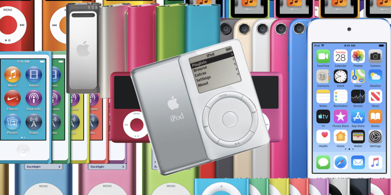As gerações de iPod em 20 anos – Parte II