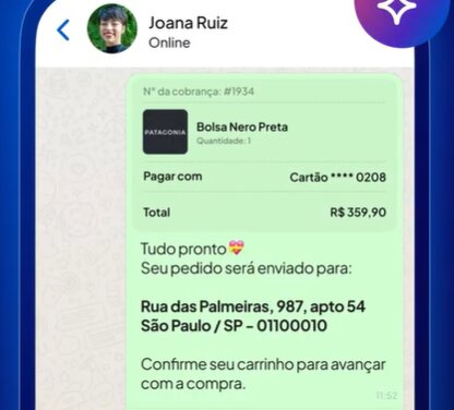 Jornada sem redirecionamento no WhatsApp chega ao Brasil com Nuvemshop