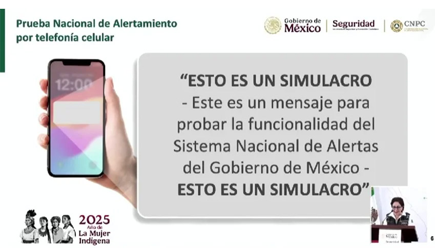 México testará alerta sísmico em 80 milhões de celulares durante o Simulado Nacional