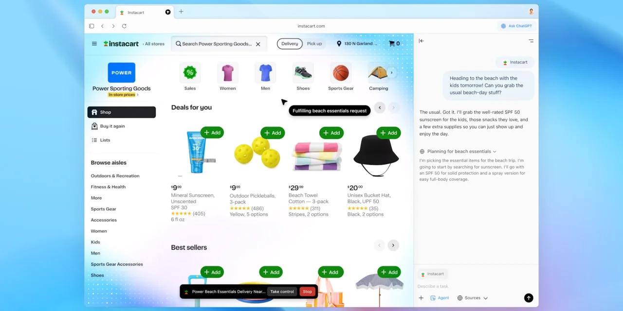 OpenAI lança seu primeiro navegador com IA e agentes, o ChatGPT Atlas