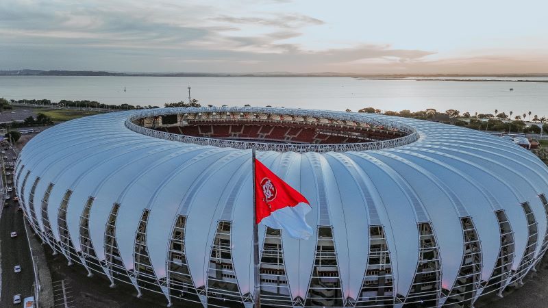 Estádio do Beira-Rio terá rede neutra da V.tal para 4G e 5G