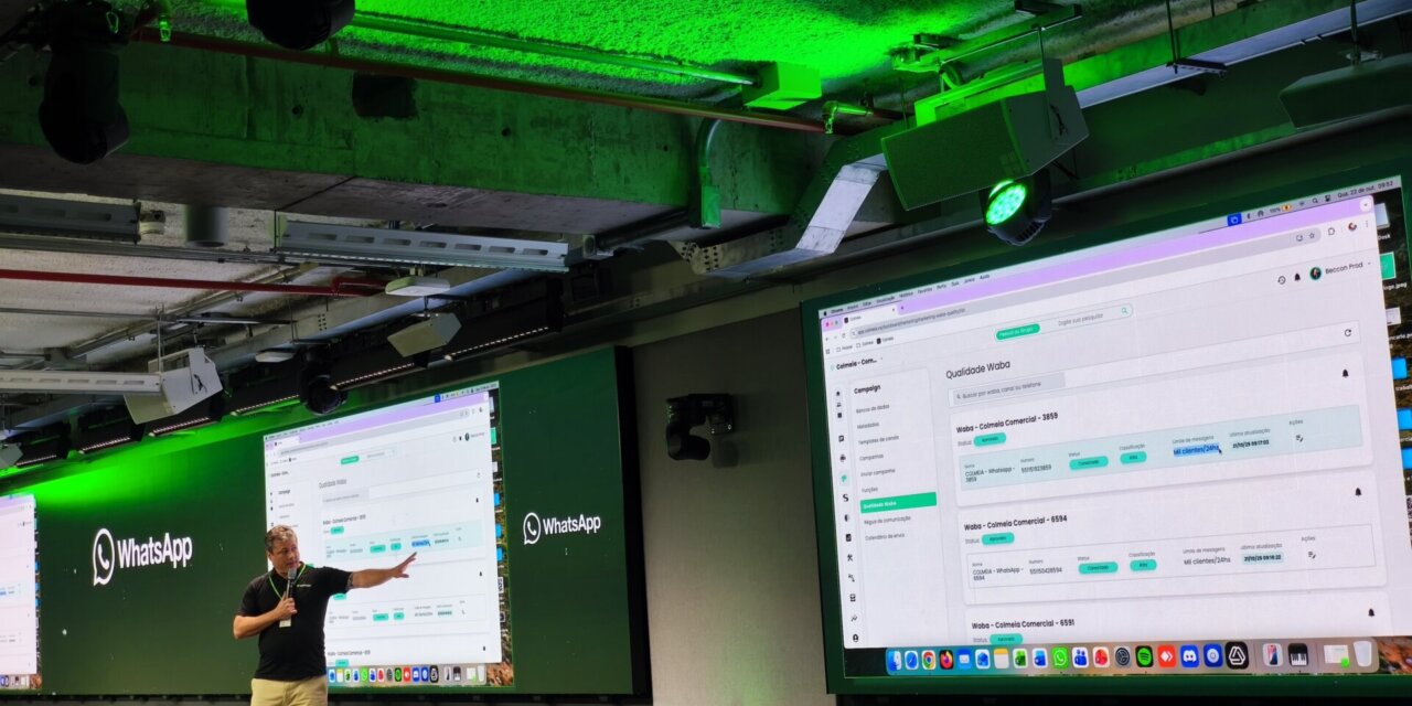 ColmeIA envia 33 milhões de mensagens de template de marketing por mês no WhatsApp com API MM Lite
