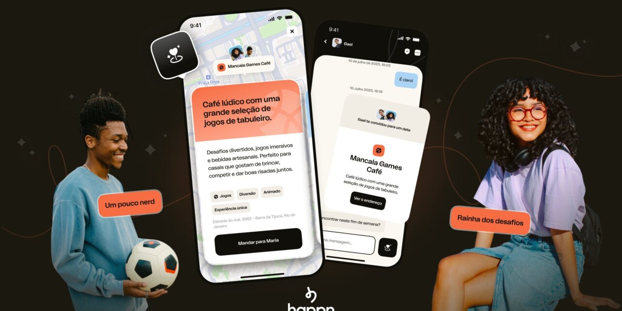 Primeiro encontro ganha ajuda de IA no app happn para quebrar o gelo