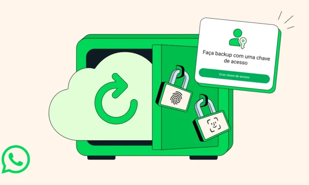 Backup do WhatsApp passa a ser protegido por biometria ou pincode