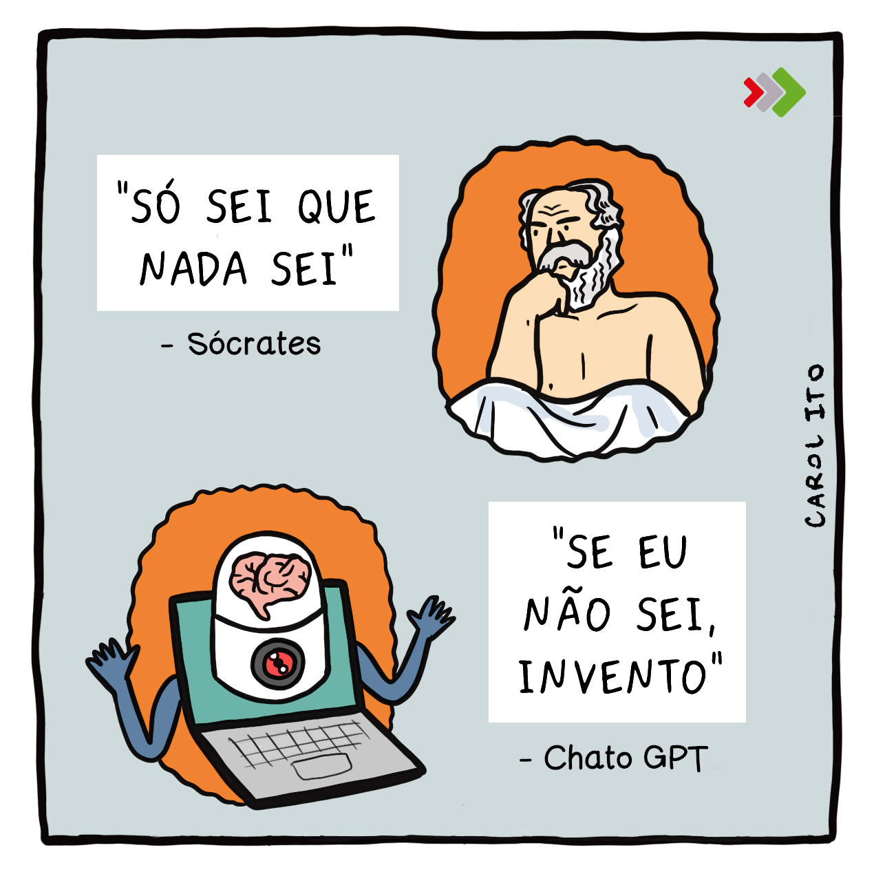 sócrates, carol ito