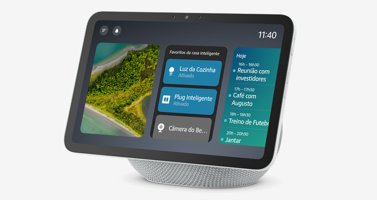 Amazon lança Echo Show 11 e 8 (quarta geração) no Brasil