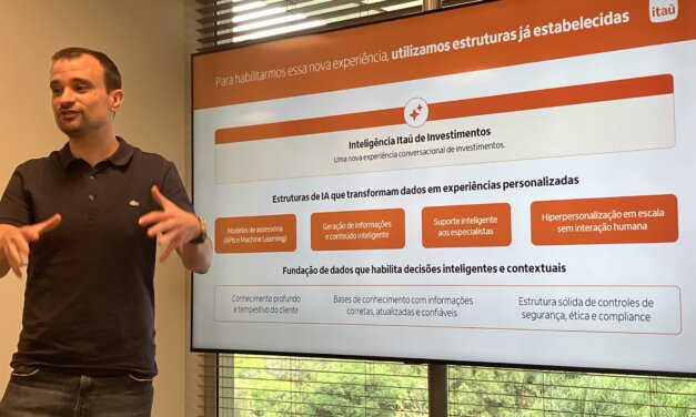 Itaú ampliará testes com agentes de IA de investimento para 100 mil usuários