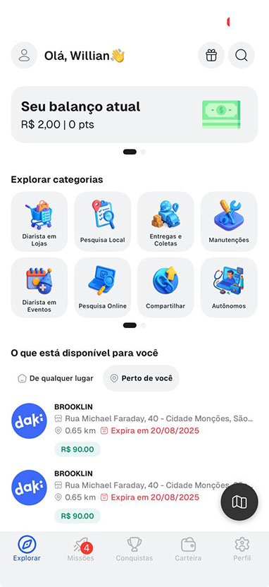 Mission Brasil: plataforma da gig economy chega a 800 mil usuários cadastrados 2 Mission Brasil