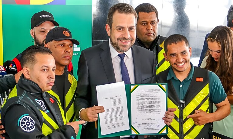 Governo lança GT de entregadores de apps com ministérios e trabalhadores