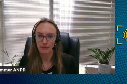 Página Inicial 10 biometria; ANPD