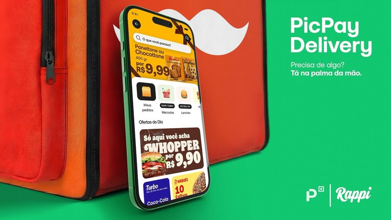PicPay integra plataforma Rappi em seu aplicativo