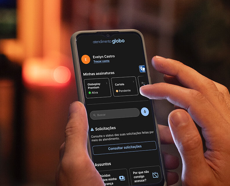 Globoplay reduz volume de ligações ao call center com solução da DMA