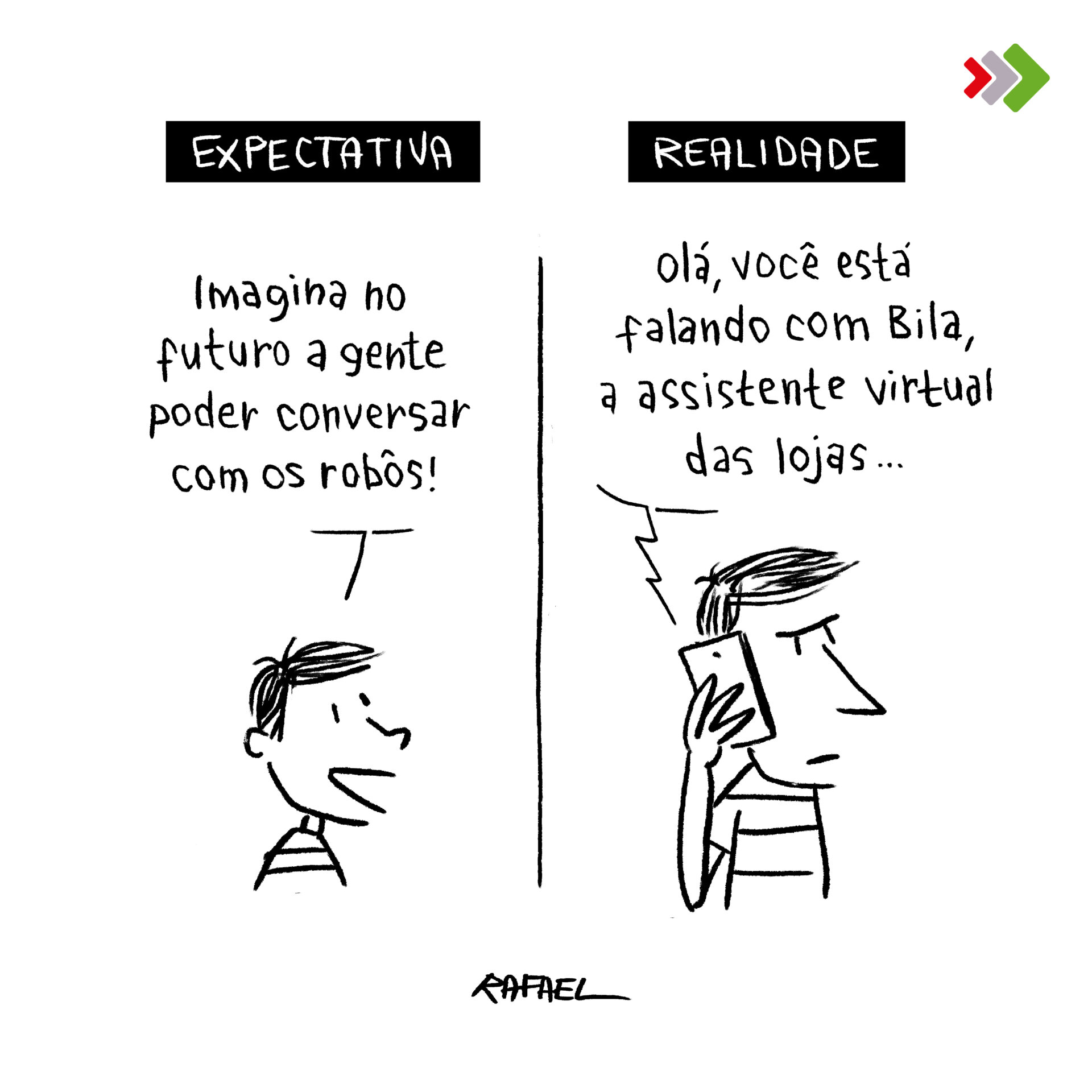 cartum, rafael corrêa, chatbot