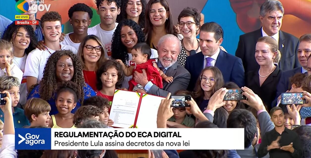 Lula assina decreto que regula o ECA Digital