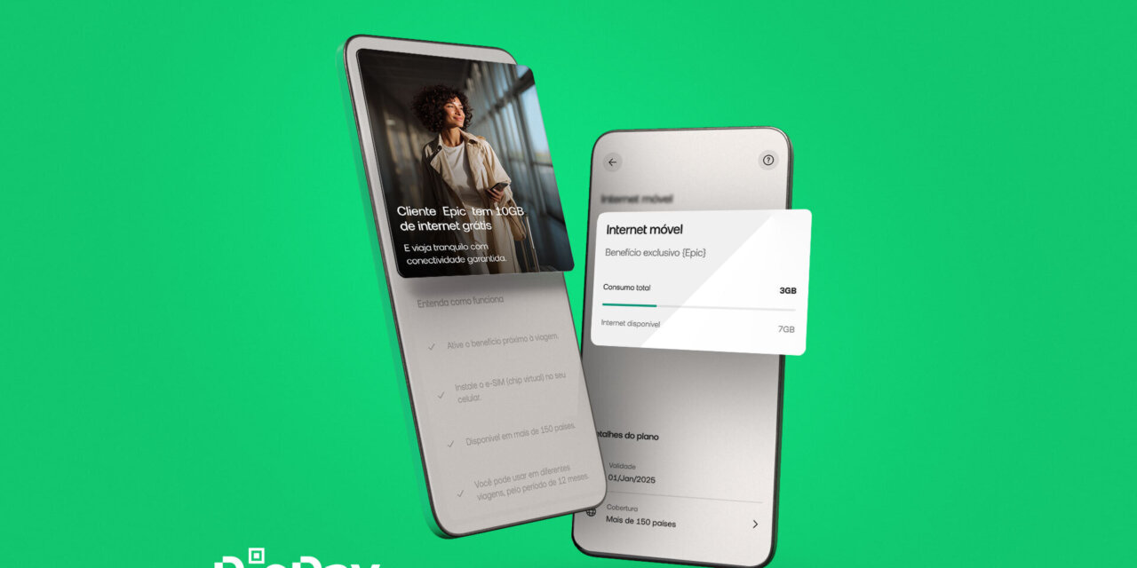 PicPay oferece eSIM internacional gratuito para clientes Epic