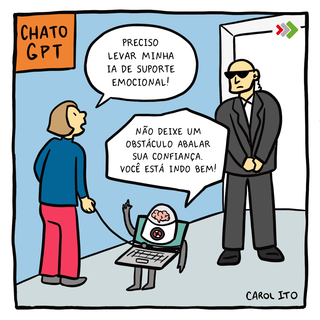 carol ito, suporte emocional