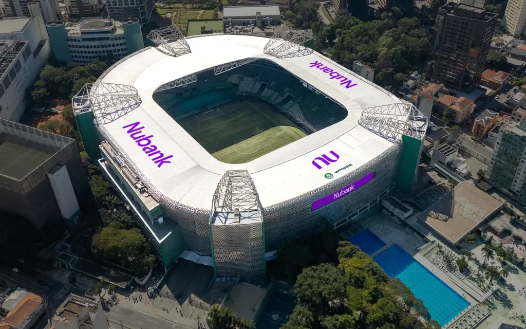 Nubank adquire nome do estádio do Palmeiras e cogita mais parcerias na América Latina