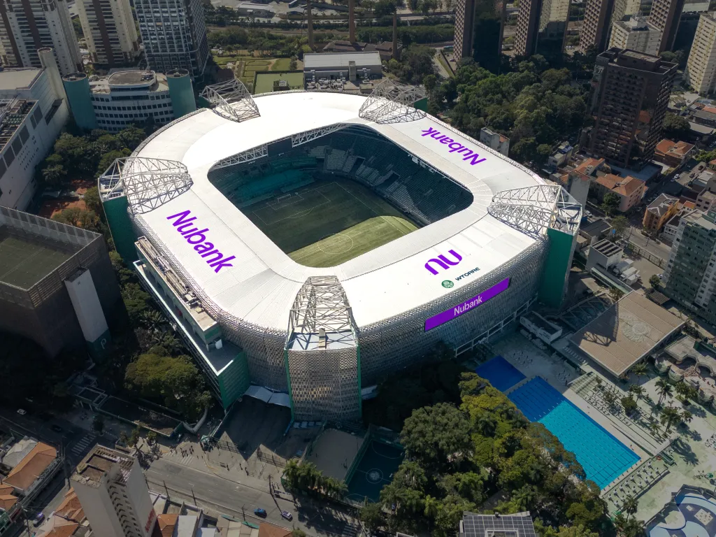 Nubank adquire nome do estádio do Palmeiras e cogita mais parcerias na América Latina
