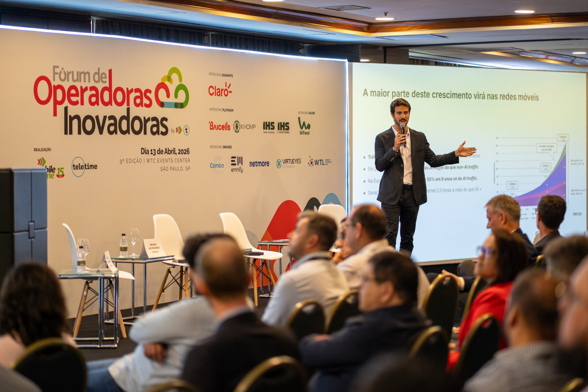 Offload do 5G para o Wi-Fi será importante para as operadoras, diz CEO da WiFeed