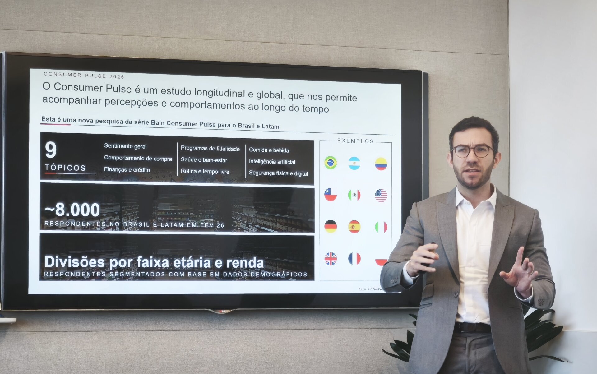 Quase 80% dos brasileiros usam IA, aponta pesquisa da Bain & Company