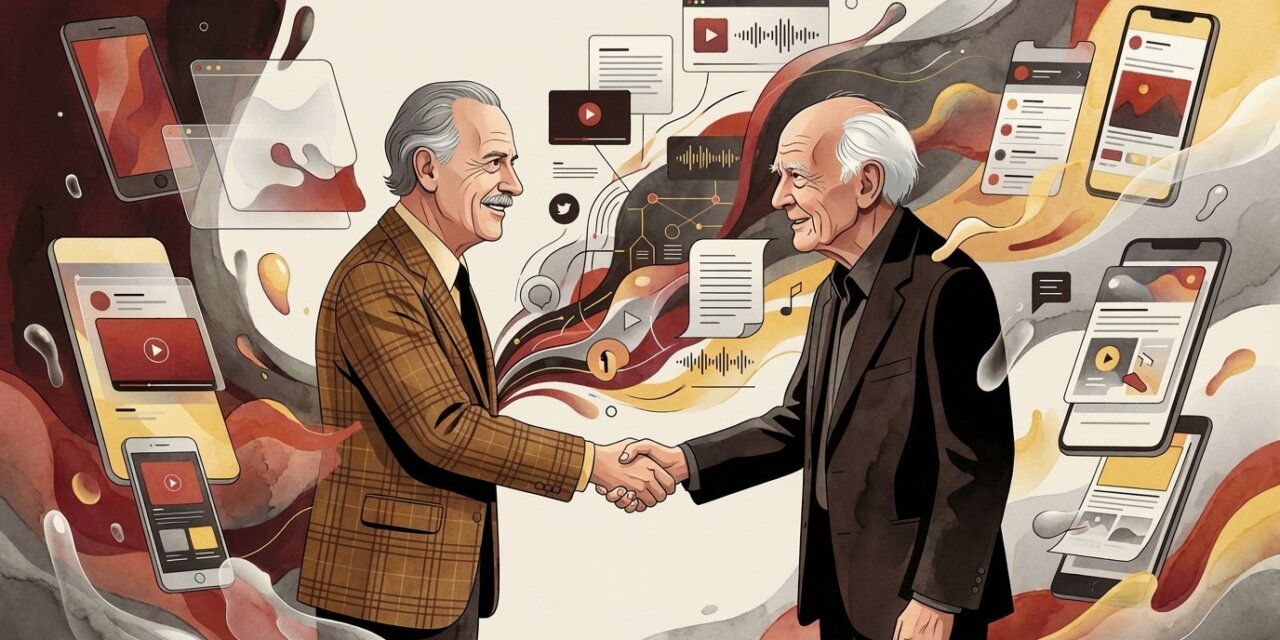 Quando McLuhan encontra Bauman: se o meio é móvel, a mensagem é fluida