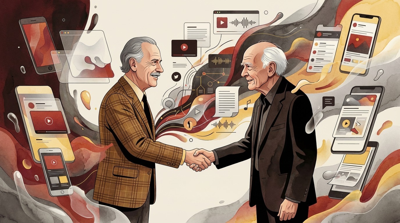 Quando McLuhan encontra Bauman: se o meio é móvel, a mensagem é fluida