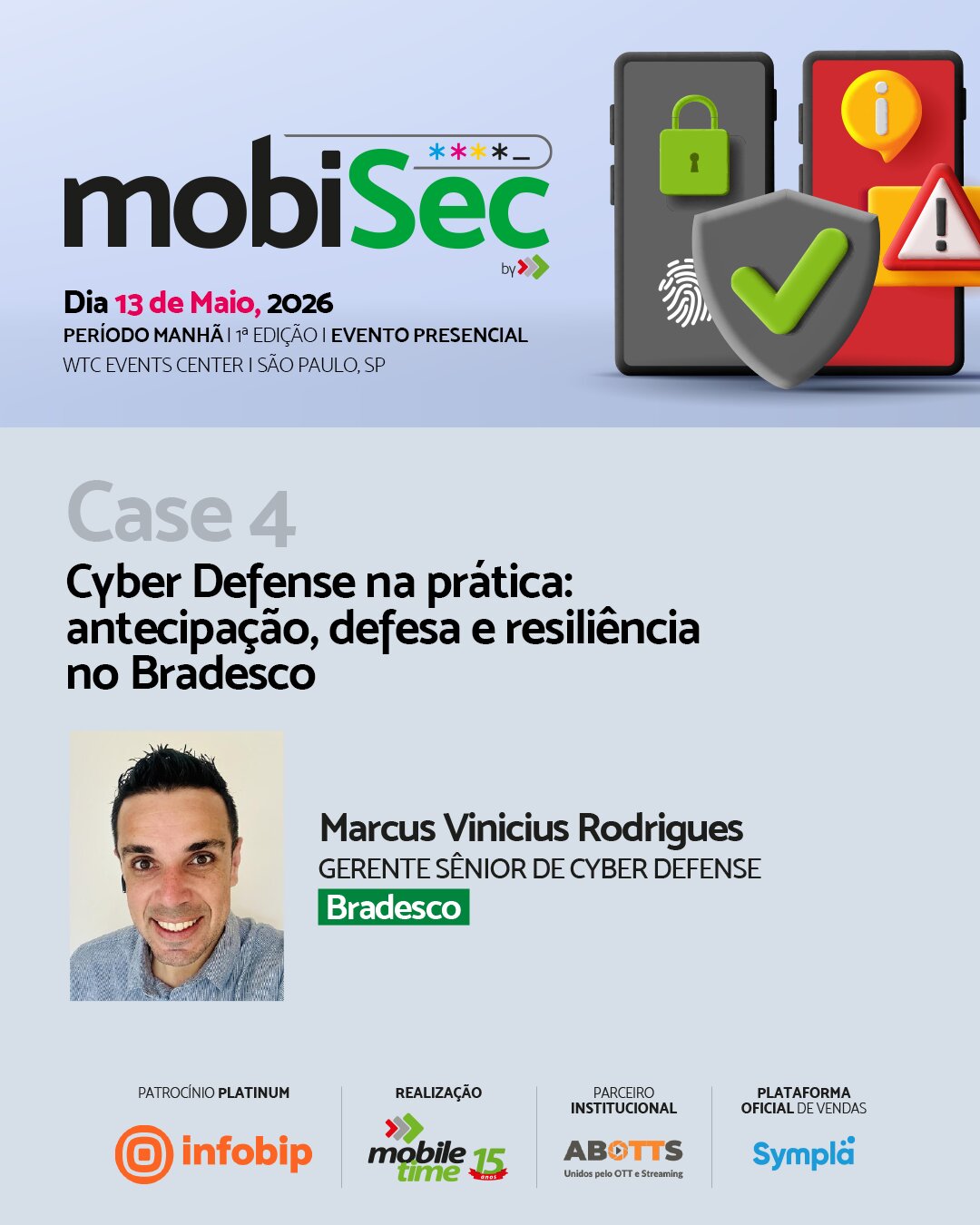 Bradesco aborda defesa cibernética no Mobisec