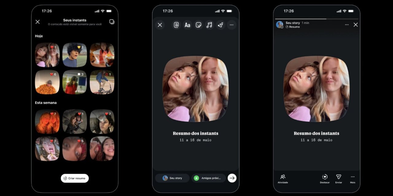 Instants, novo app do Instagram, soma 5 milhões de downloads em cinco dias