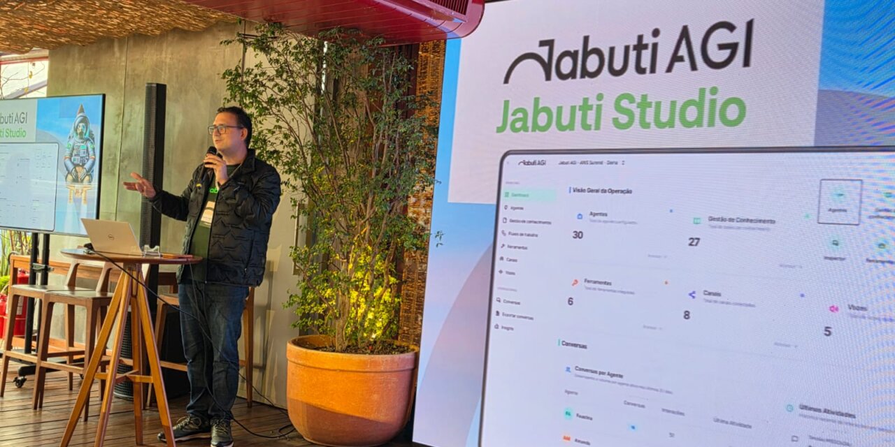 Jabuti AGI lança plataforma no code de construção de agentes