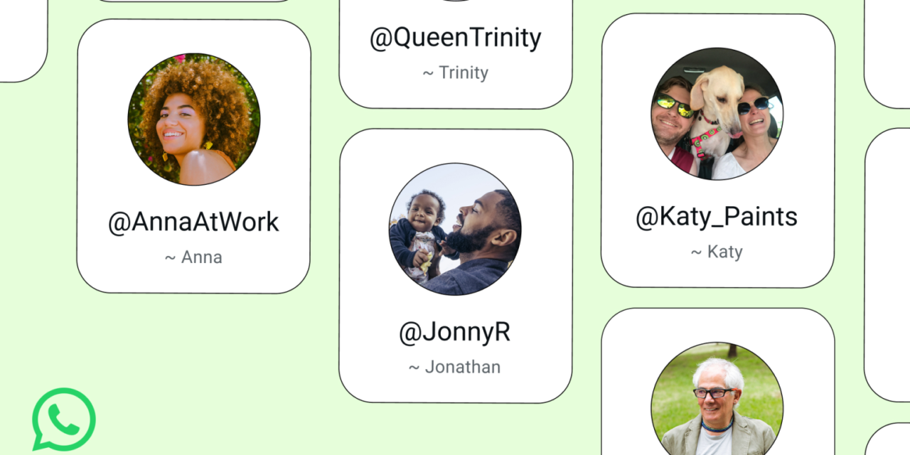 Meta começa liberação e campanha global do @username no WhatsApp