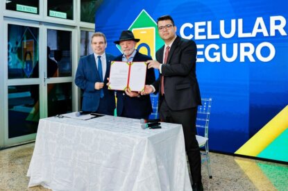 Página Inicial 5 Lula, Celular Seguro, MJSP, Ministério da Justiça