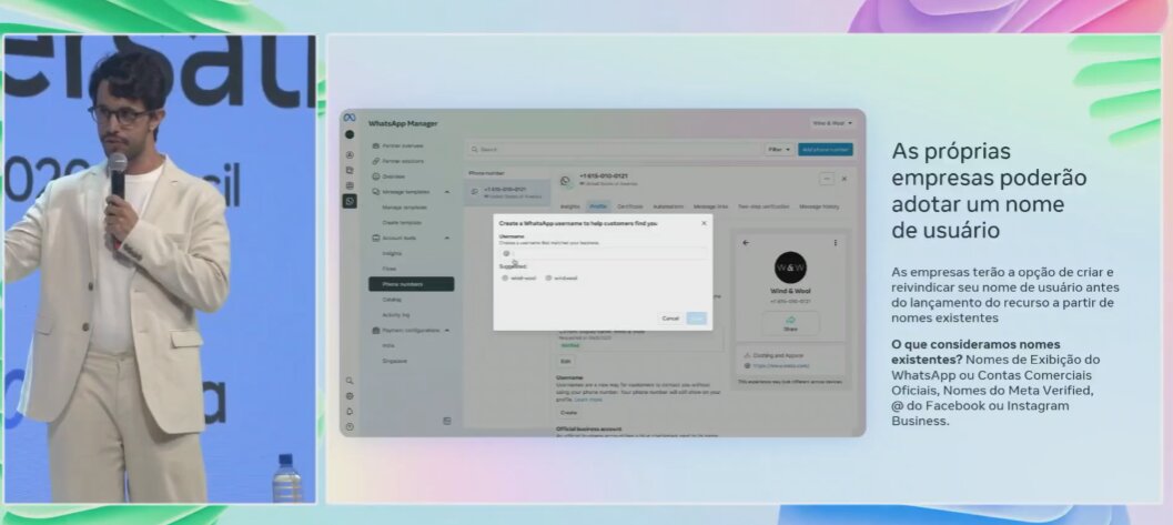 WhatsApp: @username será liberado para empresas nas próximas semanas