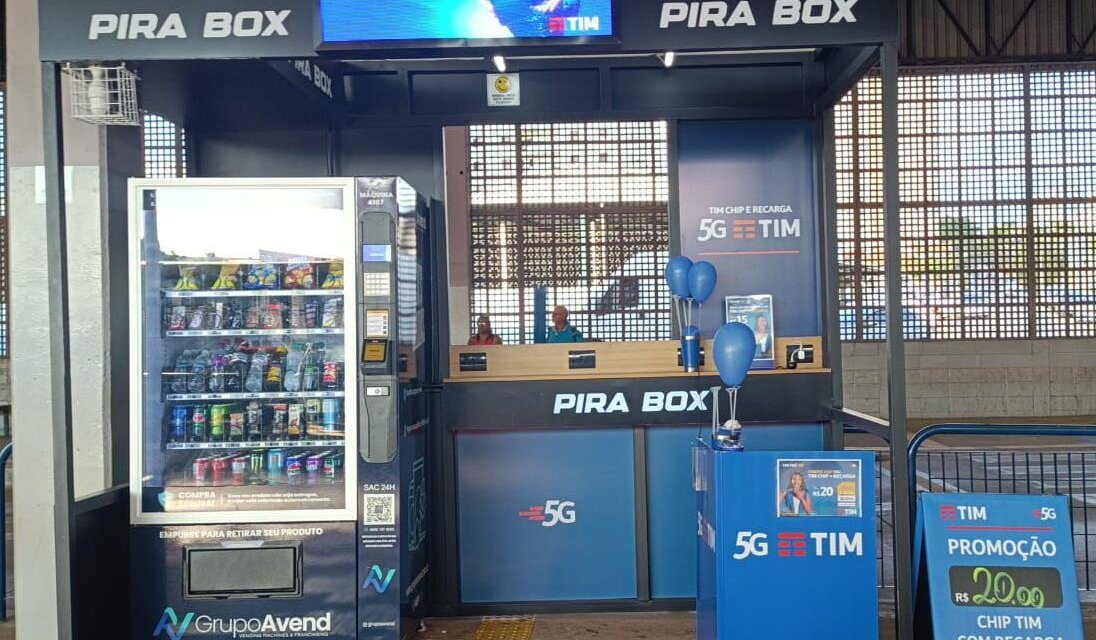 TIM inaugura primeiro quiosque em terminais de transporte