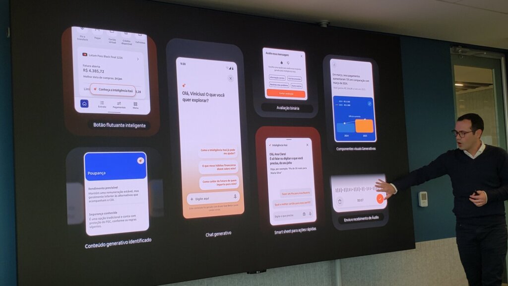 Itaú, i.ai, inteligência artificial, gnerativa, banco, copiloto, IA, cliente, consumidor, usuário, financeiro, funcionário, itubers
