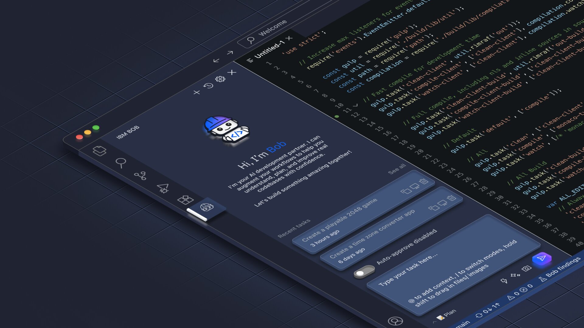 IBM Bob amplia automação com workflows pré-configurados e integração multiagente