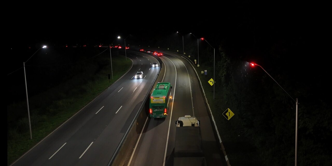 TIM e ERP Litoral Pioneiro testam sinalização luminosa na Serra do Mar