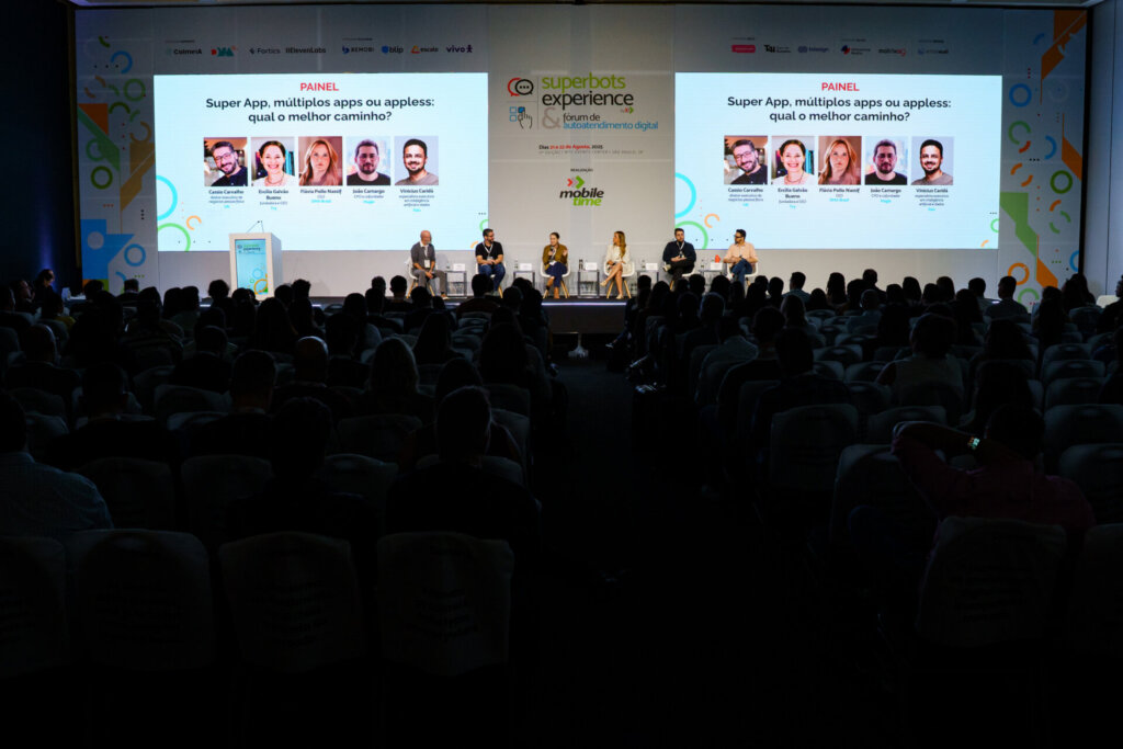 BB apresenta resultados no uso de plataforma conversacional no WhatsApp 1 IA, superbots, 2025, paineis