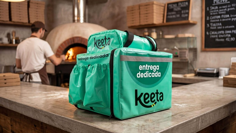 Keeta lança modalidade de entrega para pratos de comida delicados