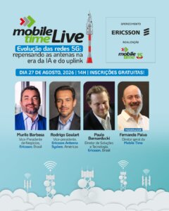 Ericsson e Mobile Time realizam live sobre o papel das antenas na evolução das redes móveis 1 ericsson