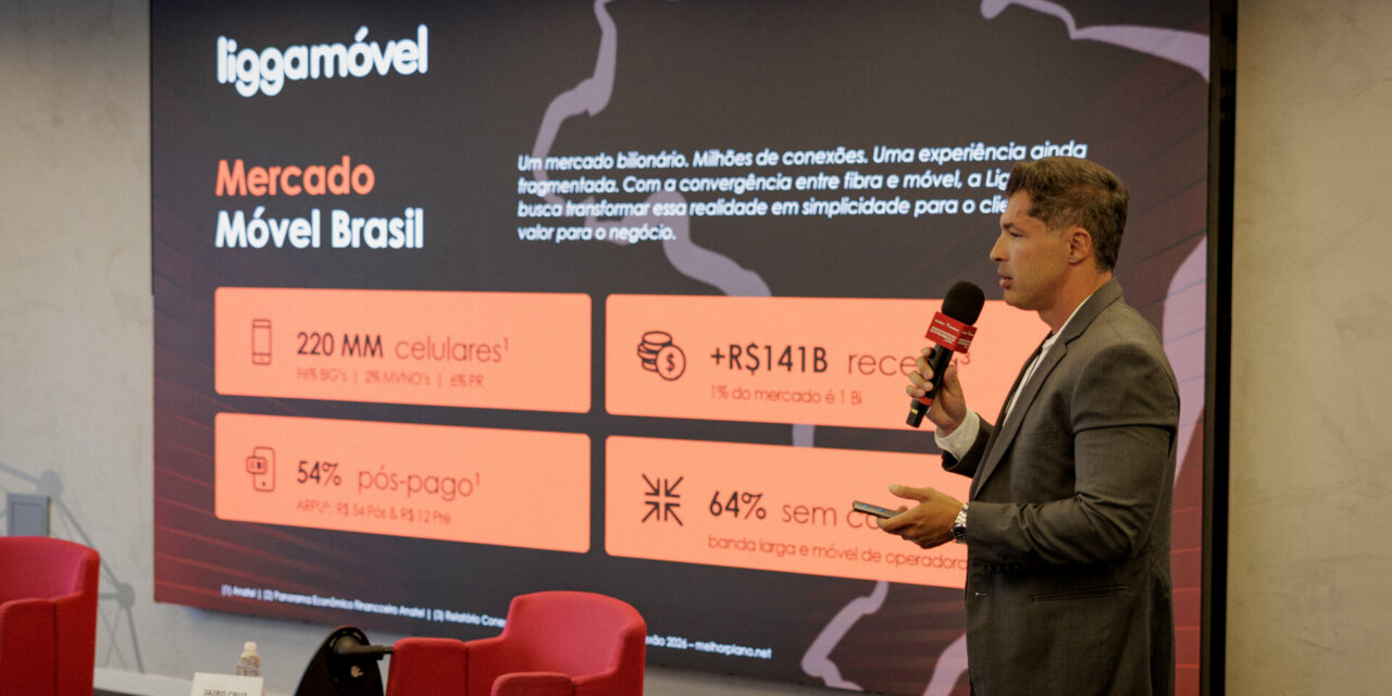 Ligga passa dos 5 mil clientes de rede móvel e vê vertical como meio para expandir base de fibra