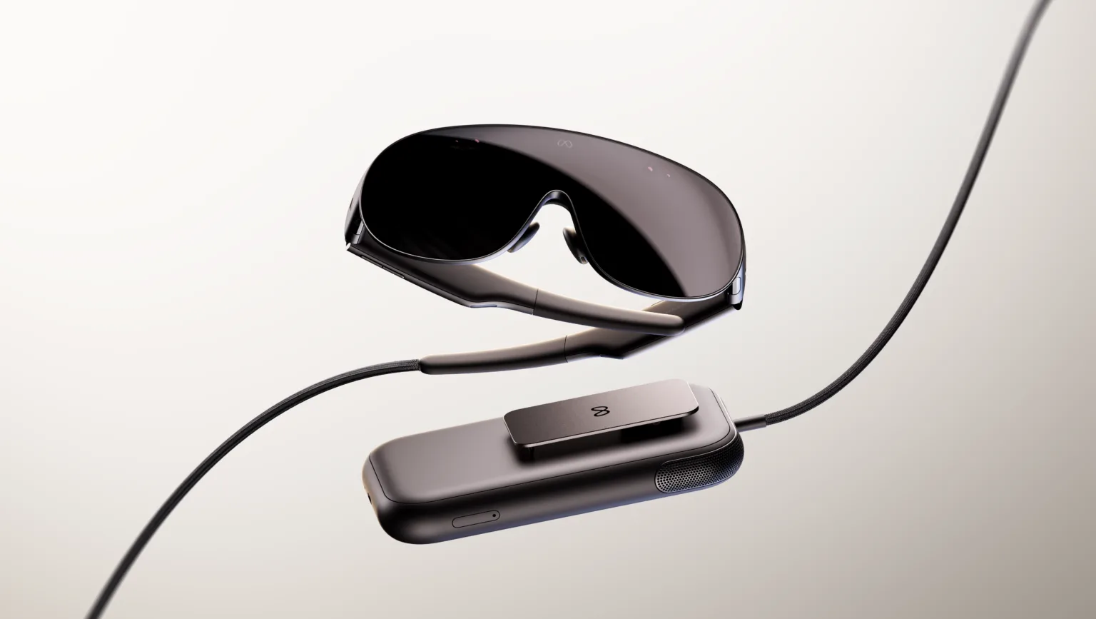As duas partes do Meta VR Glasses