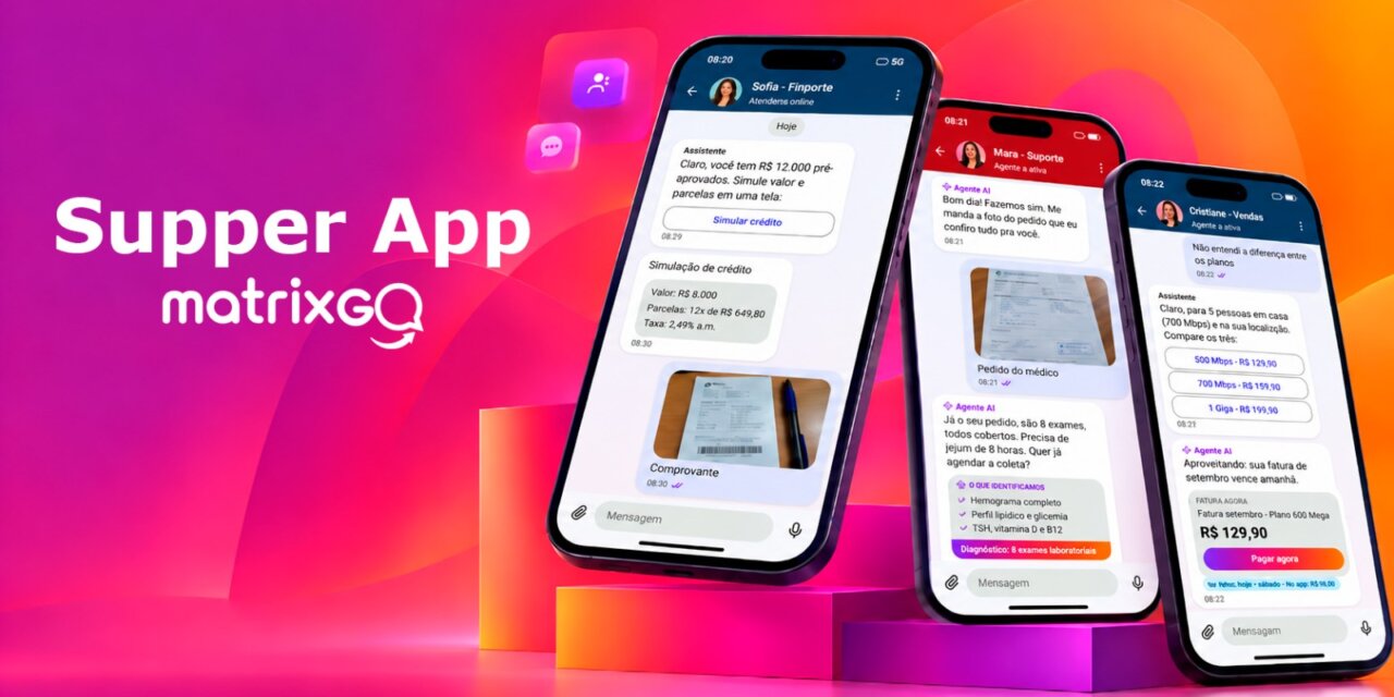 MatrixGo lança aplicativo white label de mensageria