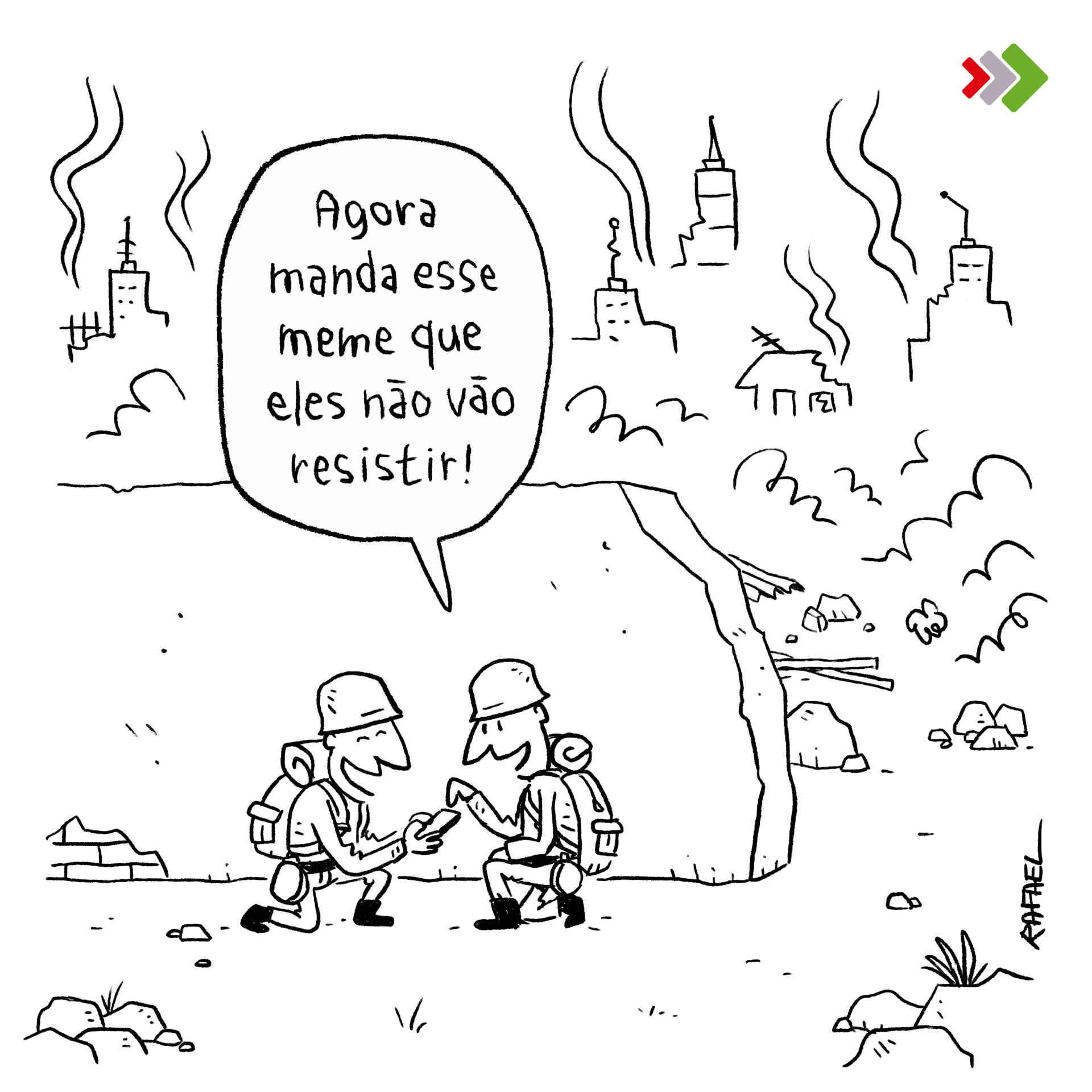 Cartum 210 - Meme 2 - Rafael Corrêa 2 Cartum 210 - Meme 2 - Rafael Corrêa