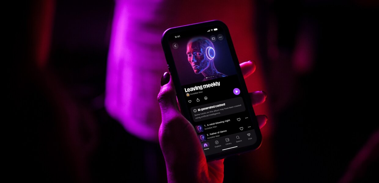 Deezer lança ferramenta que exclui músicas de IA para o usuário